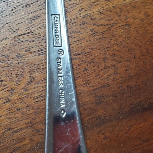 Cambridge Silver Felicity Place Oval Soup Spoon stainless 7.5” replacement - Picture 9 of 12